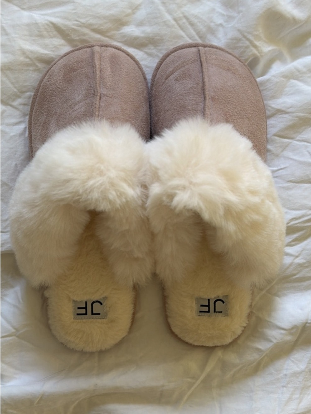 JustFab Harper Slippers - Pink